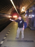 Mata stopuje metro